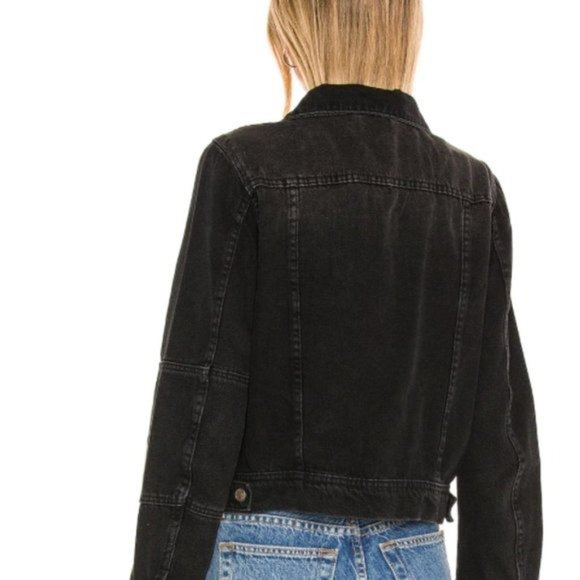 NWT Free People X Revolve Rumors Jacket in Black - Picture 3 of 16